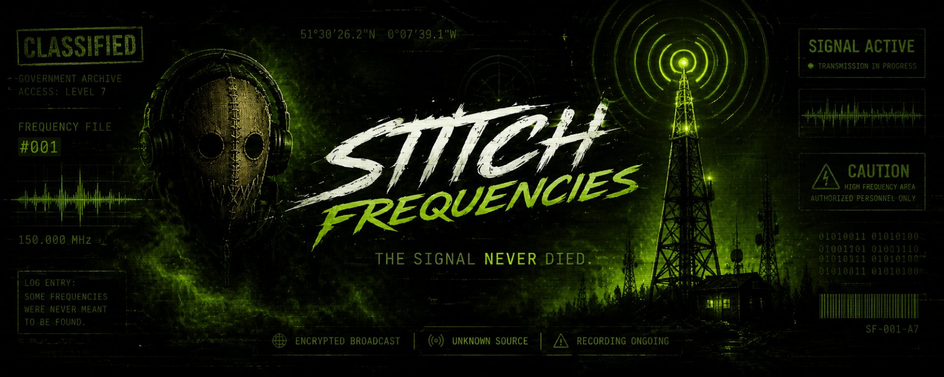 Stitch Frequencies Banner